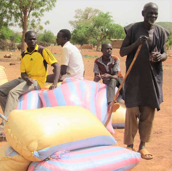 Man with Young People