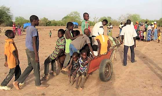 They have covered more than 150 km